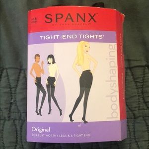 Never worn! Spanx Tight-End Tights